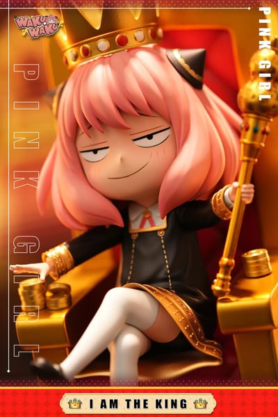 【售罄展示追加請私訊客服@toystationtw】間諜家家酒 雙比例 王之少女-安妮亞 X WAKUWAKU5