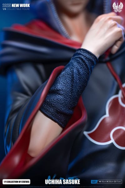 【現貨秒發】火影忍者 佐助的一生系列第三款 鷹小隊佐助 X NIRVANA涅槃4