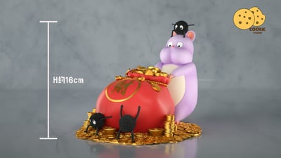 【預購】宮崎駿 招財坊寶寶 X Cookie-Studio5