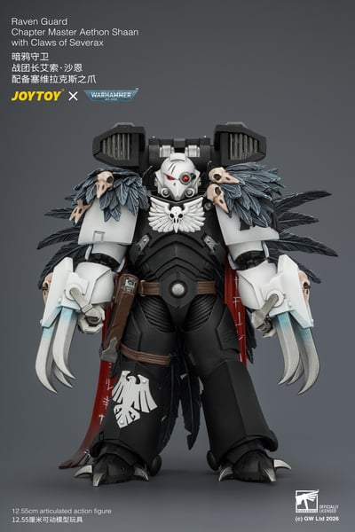 【預購】暗鴉守衛 戰團長艾索·沙恩 JT04742 X JOYTOY2