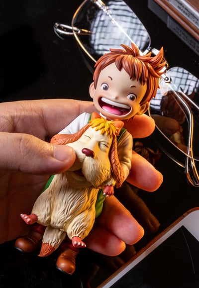 【售罄展示追加請私訊客服@toystationtw】宮崎駿 人物之《馬魯克抱茵茵狗》X 龍喵工作室5