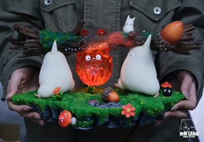 【預購】宮崎駿 龍貓卡西法 X MMLAND喵喵島9