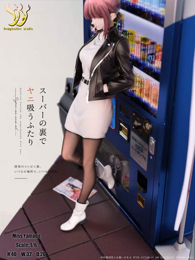 【預購】躲在超市後門抽煙的兩人 山田小姐 X Imagination(YY)4