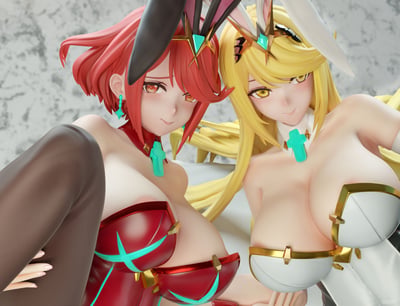 【預購】異度神劍 兔女郎-光與焰 X NTR-Studio8