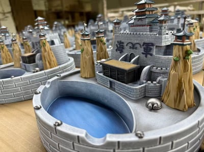 【預購】海賊王 馬林福特海軍本部創意擺件-煙灰缸 X 可藝模玩7