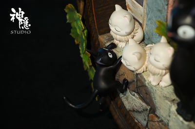 【預購】宮崎駿 壁掛系列 魔女宅急便-檐下貓居 X 神隱工作室9