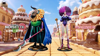 【預購】海賊王 私人定制補全系列 諾澤特&瑪妮耶 X Black小黑2