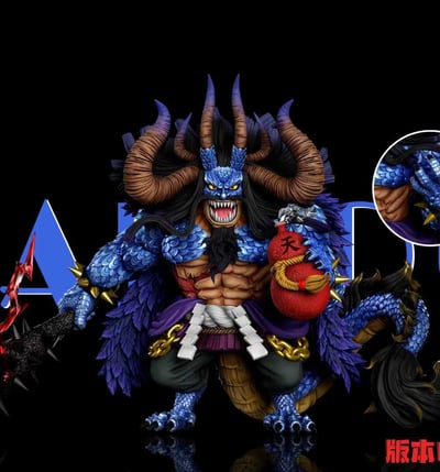 【預購】海賊王 鬼島決戰第二十六彈 人獸凱多 酒龍凱多 X A+研究所1