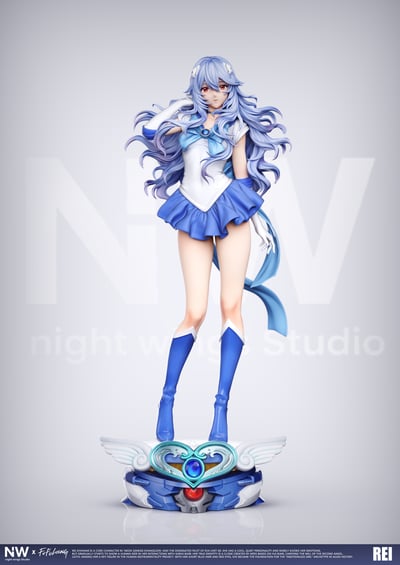 【售罄展示追加請私訊客服@toystationtw】Eva新世紀福音戰士 雙比例 雙版本 美少女綾波零 X Night Wing-Studio2