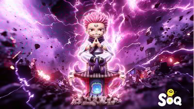 【預購】咒術迴戰 桌面小擺件第一彈 Q版宿儺 X SOQ-Studio2