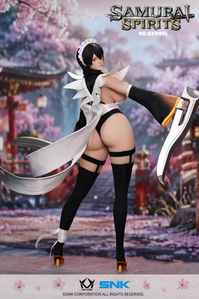 【售罄展示追加請私訊客服@toystationtw】KID KING 可動人偶KKP006 侍魂 曉 伊呂波 X SNK 正版授權3