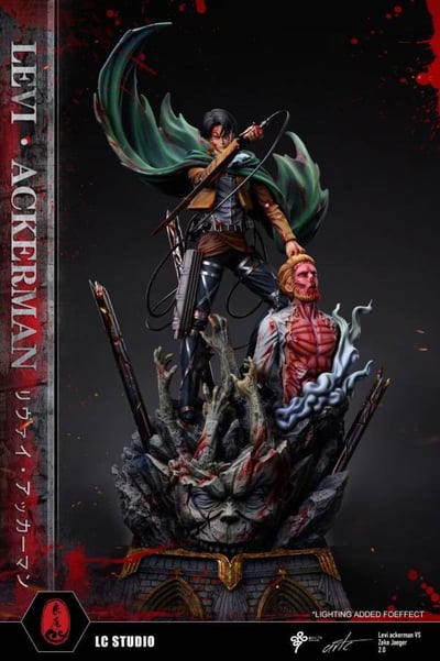 【現貨秒發】進擊的巨人 巨人第五彈 最強兵長2.0 兵長提猴 X 良辰LC2