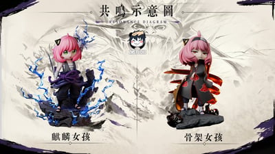 【預購】火影忍者 共鳴款 麒麟女孩【兄弟之戰】-安妮亞 X ZH整活7