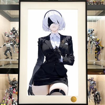 【預購】尼爾機械紀元《西裝尤爾哈》動漫裝飾畫 X 星空工作室1