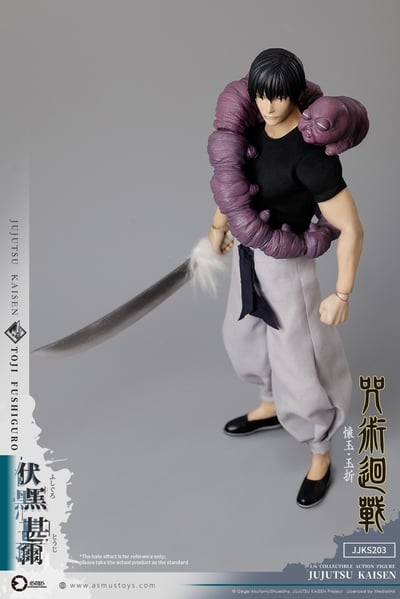 【預購】咒術迴戰 懷玉 ‧ 玉折 伏黑甚爾 (Toji Fushiguro) JJKS203A 阿司馬玩具 1/6 X ASMUS TOYS5