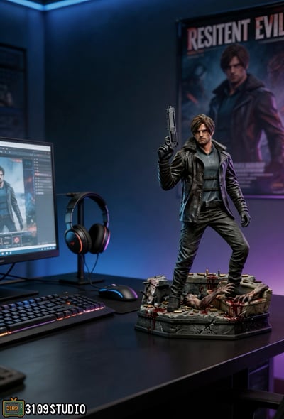 【預購】生化危機9 雙版本 里昂 X 3109工作室8