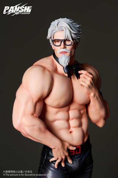 【預購】V我50 山德士肌肉上校世 X 磐石工作室8