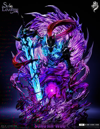 【預購】我獨自升級 收藏級別雕像001 君王-程肖宇 X 掠影工作室4