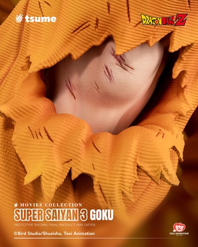 【售罄展示追加請私訊客服@toystationtw】七龍珠 Super Saiyan 3 Goku - Movies Collection 超級賽亞人3 悟空 X Tsume 正版授權6