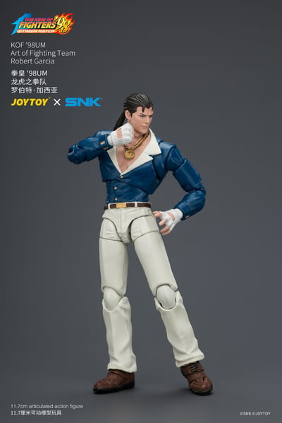 【售罄展示追加請私訊客服@toystationtw】拳皇'98UM 龍虎之拳隊 羅伯特·加西亞 X JOYTOY7