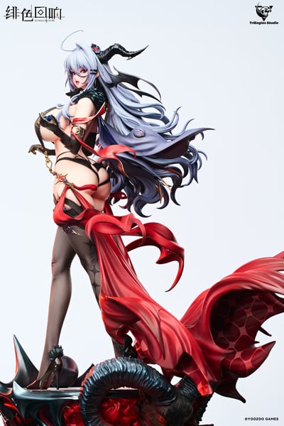 【預購】《緋色回響》系列雕像第一彈 雙版本 黛莫妮卡 X TES 正版授權7