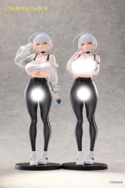 【預購】原創 白髮精靈少女 奈緒莉亞 X SSR FIGURE2