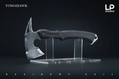 【預購】生化危機9 安魂造型擺件&戰斧造型擺件 X LP.-Studio10
