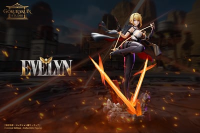 【預購】絕區零 二次元女雕系列・伊芙林 X Gukurakuin極樂院2