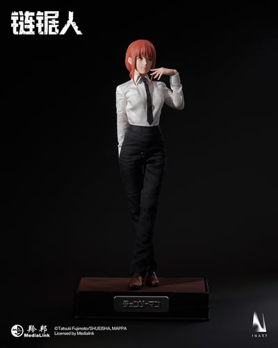 【售罄展示追加請私訊客服@toystationtw】《鏈鋸人》第一季 1/6收藏級可動人偶 真紀真 X INART7