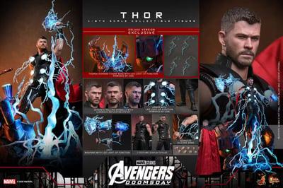 【預購】《復仇者聯盟 5：毀滅之日》雙版本 雷神 X HOTTOYS2