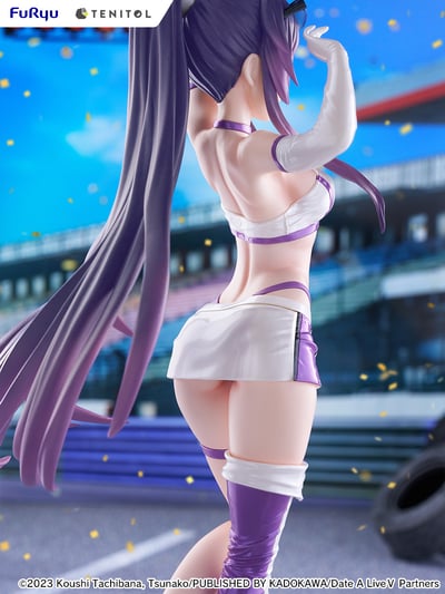 【預購】約會大作戰 夜刀神十香 賽車女王ver.手辦 X TENITOL TALL5