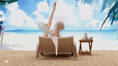 【預購】碧藍檔案 泳裝聖婭茶會三人組合 泳裝渚 X Haruhi-Studio3