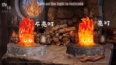【預購】宮崎駿 桌面系列12 霍爾移動城堡 - 趴趴卡西法 X 物語工作室7