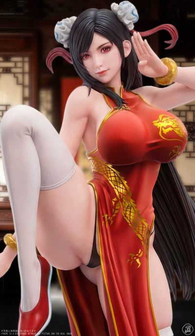 【預購】最終幻想VII 私定旗袍系列 功夫蒂法 X BBSD3