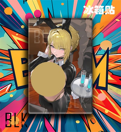 【預購】絕區零《服務員伊芙琳》動漫裝飾畫&冰箱貼 X 巴洛克工作室5