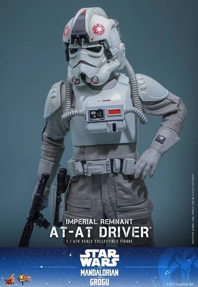 【預購】星際大戰《曼達洛人與古古》可動 MMS845 帝國殘余AT-AT駕駛員 X HotToys(HT)9