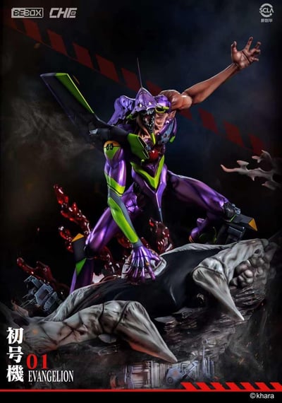 【代購】Eva新世紀福音戰士 暴走初號機 X CHE + BeBox集美殿堂2