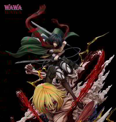 【預購】進擊的巨人 三笠·阿克曼 X WAWA-Studio6