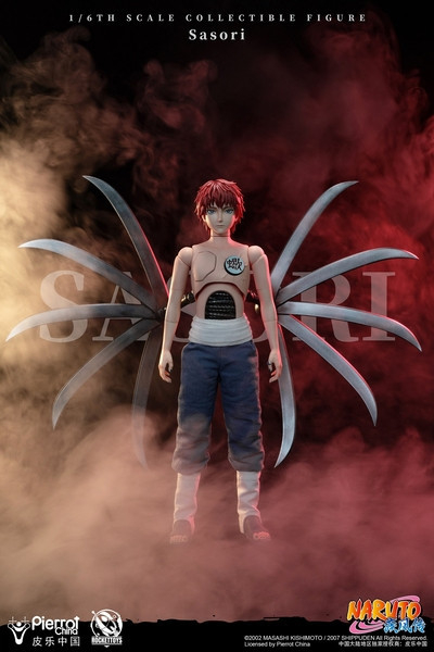 【現貨秒發】火影忍者 赤砂蠍 百機操演 可動人偶 火影忍者曉組織 X Rocket Toys 正版授權8