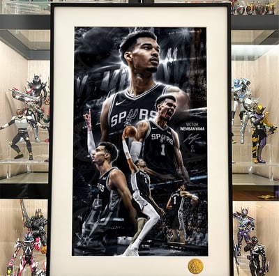 【預購】NBA《文班亞馬》裝飾畫 X 星空工作室1