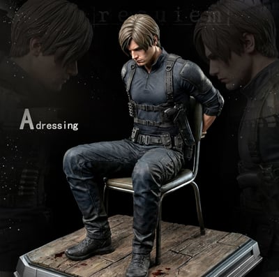 【預購】生化危機9 安魂曲第一彈 雙比例 雙版本 里昂·斯科特·肯尼迪 X Raccoon City+SUPER HERO1