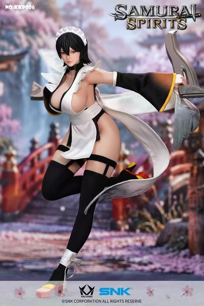 【售罄展示追加請私訊客服@toystationtw】KID KING 可動人偶KKP006 侍魂 曉 伊呂波 X SNK 正版授權7