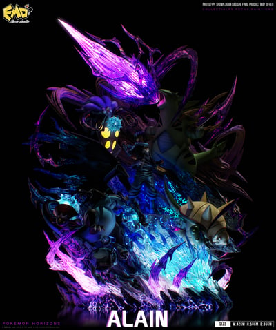 【預購】寶可夢 畢業雕像系列第9彈 艾嵐 X Emo4