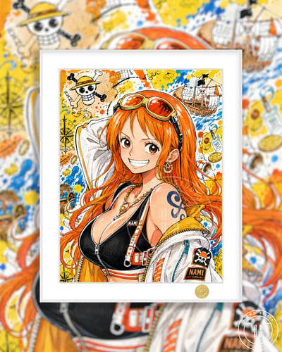 【預購】海賊王《娜美》動漫裝飾畫 X H2工作室2