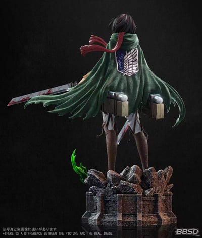 【預購】進擊的巨人 三笠·阿克曼 X BBSD工作室5