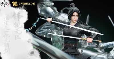 【預購】《劍來》動畫系列第一彈 寧姚雕像 X 十月梧桐+騰訊視頻 正版授權2