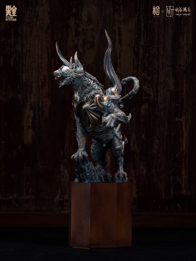 【預購】四神之印・白虎 黑金塗裝版 X 末那末匠 ＆竹谷隆之3