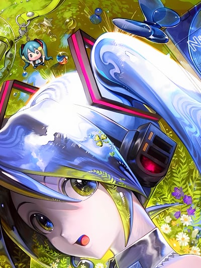 【預購】初音未來《生日初音》動漫裝飾畫 X 星空工作室6