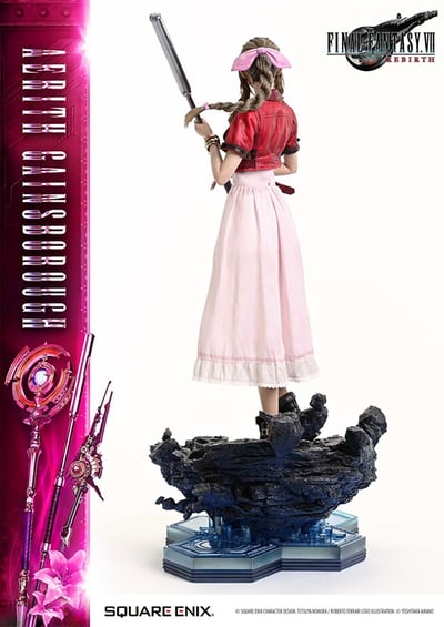 【售罄展示追加請私訊客服@toystationtw】最終幻想7 重生 雙版本 愛麗絲·蓋恩斯巴勒 X Prime 1 Studio4