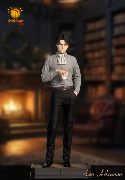 【預購】進擊的巨人 西裝兵長 X Model Power3